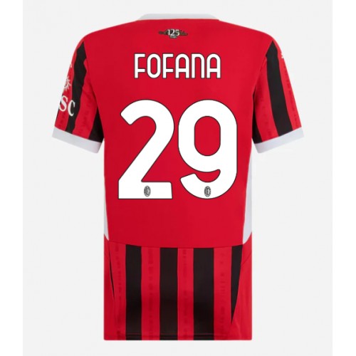 Ženski Nogometni dresi AC Milan Youssouf Fofana #29 Domači 2024-25 Kratek Rokav